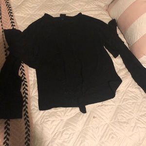 Black dress shirt